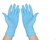 Niebieskie jednorazowe rękawice antypoślizgowe, sterylne rękawice nitrylowe Elastyczne działanie dostawca