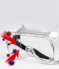 Medyczne ochronne okulary ochronne Anti Splash Soczewki z poliwęglanu Miękka rama twarzy dostawca