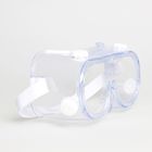 Jednorazowe okulary ochronne Okulary PCV Materiał przezroczysty kolor do szpitala dostawca