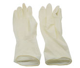 Sterylne rękawice do badania mikroporowatych powierzchni, białe lateksowe rękawice o niskim poziomie białka dostawca