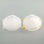 Biały kubek FFP2 maska ​​z włókniny dla budownictwa / medycyny / tekstyliów dostawca