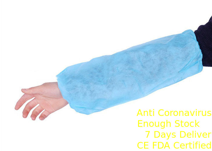 Nietkane jednorazowe rękawy na ramionach Bez lateksu z elastycznym nadgarstkiem / łokciem dostawca