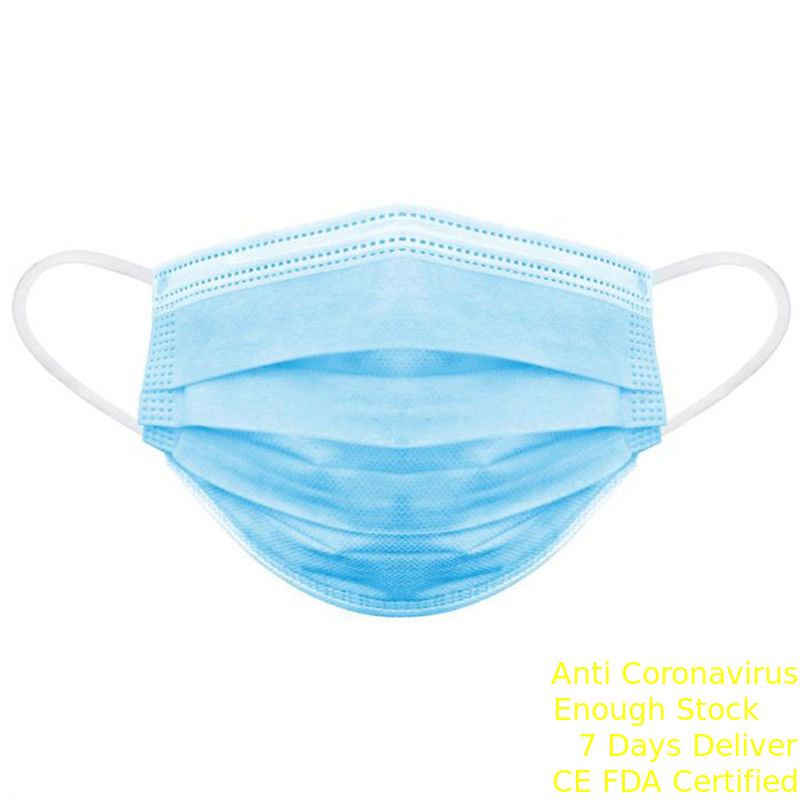 Idealna jednorazowa maska ​​przeciwpyłowa do ust 3-warstwowa maseczka antybakteryjna dostawca