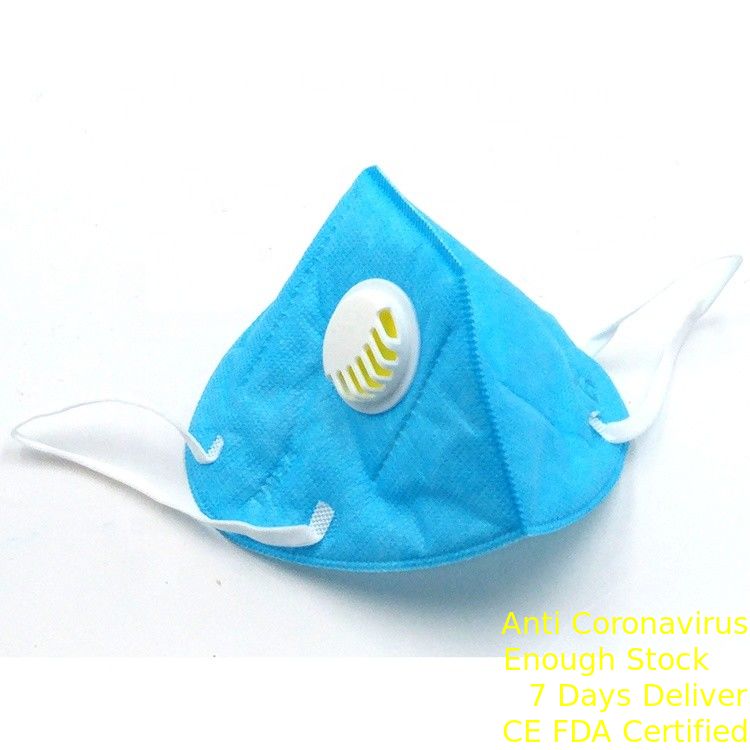 FFP2 Foldable Dust Mask , Disposable Folding Face Mask With Elastic Ear Loop dostawca
