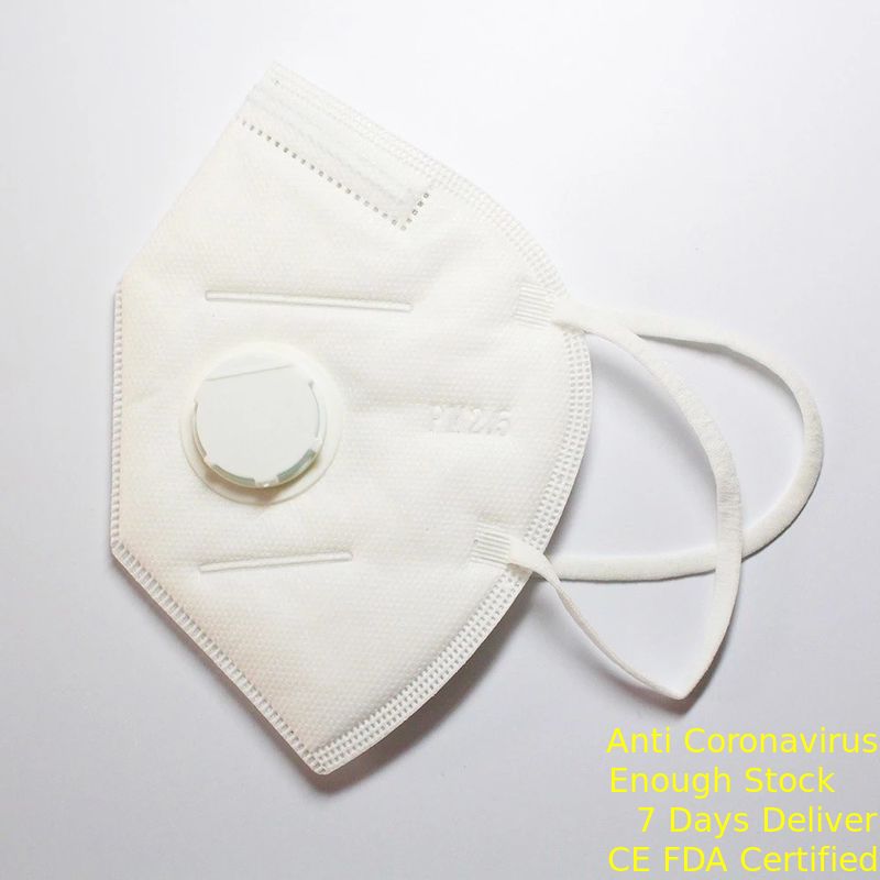 Personal Protective Foldable Nonwoven Masks / FFP2 Non Woven Fabric Face Mask dostawca
