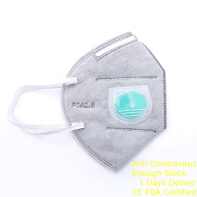 Comfortable FFP2 Filter Mask , Disposable Dust Mask FFP2 With Valve dostawca