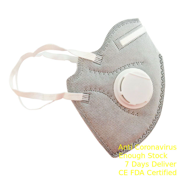 Anti Pollution Folding FFP2 Mask Disposable Non Woven Face Mask With Valve dostawca