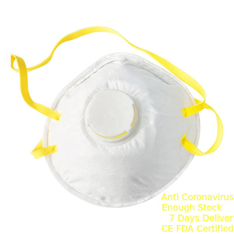 Jednorazowa maska ​​EarFloop typu FFP2, oddychająca maska ​​przeciwpyłowa z zaworem dostawca