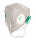 Activated Carbon FFP2 Respirator Mask 4 Layer Gray Color Non Stimulating dostawca